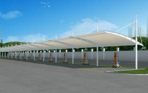 隆德县膜结构停车棚