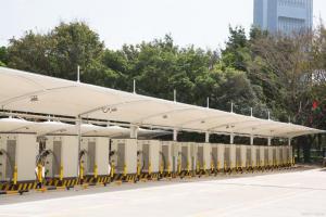 隆德县膜结构停车棚